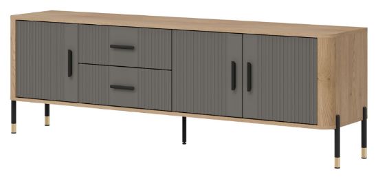 Obrazek Szafka RTV Dante DT02 szary