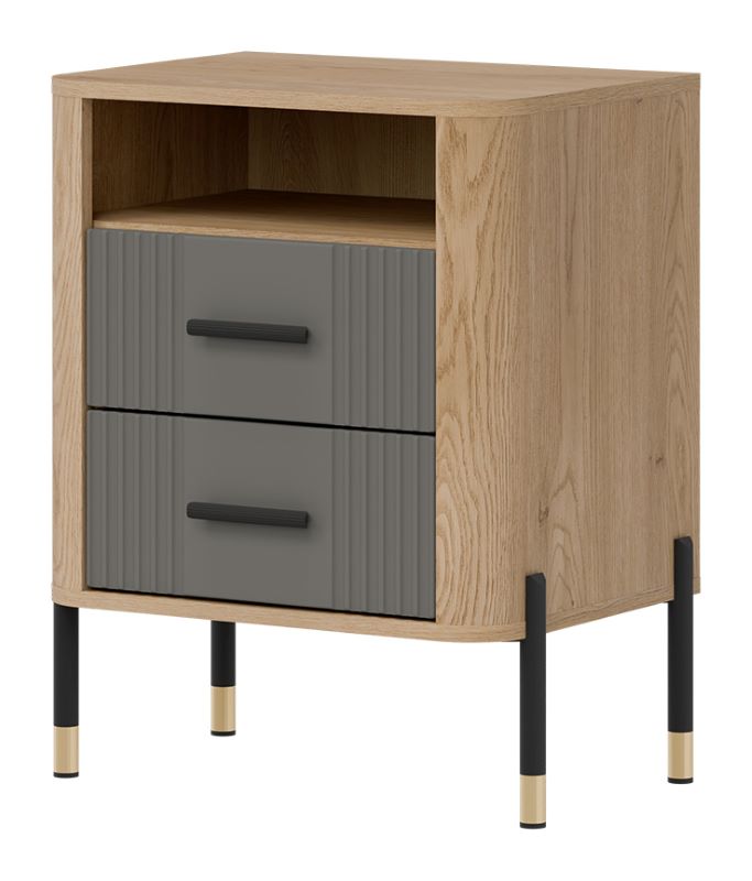 Szafka nocna Dante DT 22 szary