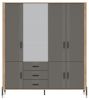 Obrazek Szafa Dante DT17 szary