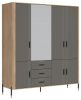 Obrazek Szafa Dante DT17 szary