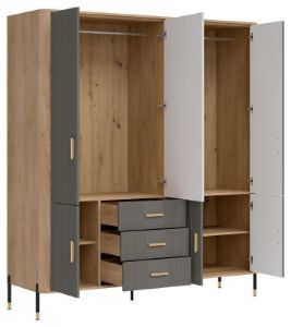 Obrazek Szafa Dante DT17 szary