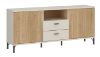 Obrazek Komoda RTV dwudrzwiowa z szufladami Mosano LUSF101
