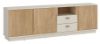 Obrazek Komoda RTV trzydrzwiowa z szufladami Mosano LUSF102