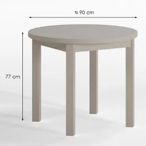 Obrazek Stół Perla 90 kaszmir