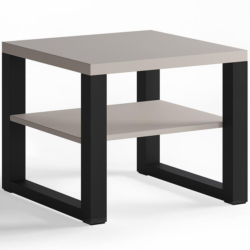 Ława Mona 600+ półka kaszmir/czarny