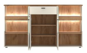 Obrazek Komoda trzydrzwiowa z szufladą Cut Out CTUK01