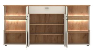 Obrazek Komoda czterodrzwiowa z szufladą Cut Out CTUK02