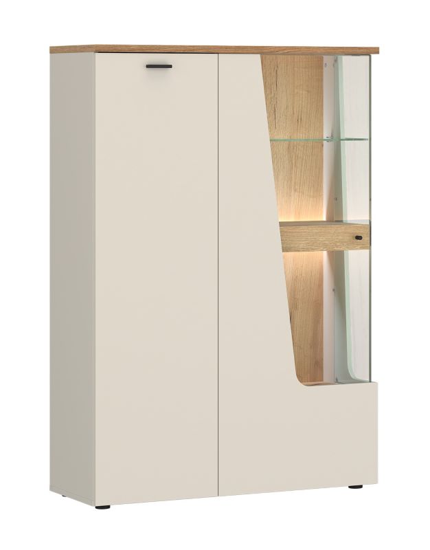 Witryna dwudrzwiowa lewa Cut Out CTUV02L