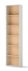 Obrazek Regał wąski Woow WO-05 szampański/dąb vincenza bielona