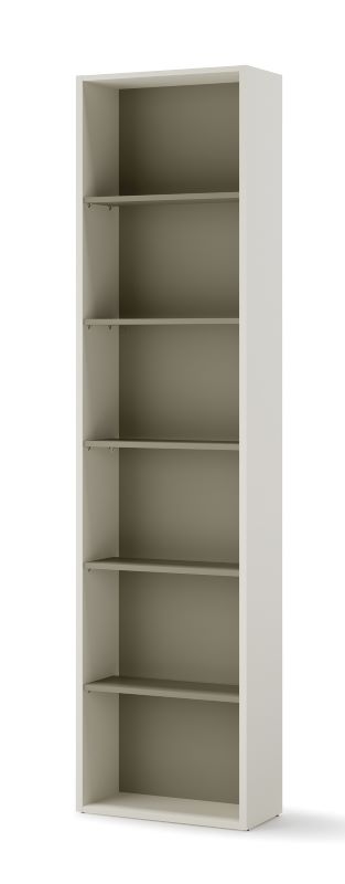 Regał wąski Woow WO-05 szampański/eukaliptus