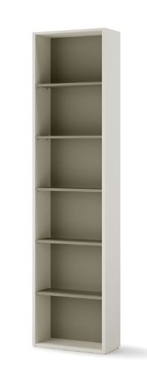 Obrazek Regał wąski Woow WO-05 szampański/eukaliptus