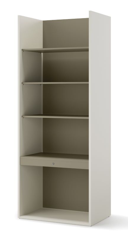 Regał szeroki Woow WO-04 szampański/eukaliptus