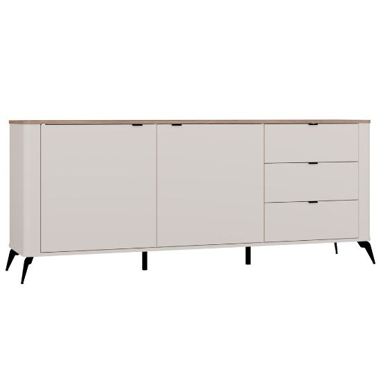 Obrazek Komoda 2D3S Arbor Kaszmir Beż/Dąb Castello