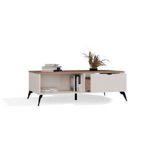 Obrazek Stolik kawowy 2S Arbor Kaszmir Beż/Dąb Castello