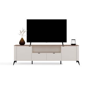 Obrazek Szafka RTV 2D2S Arbor Kaszmir Beż/Dąb Castello