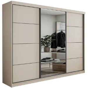 Obrazek Szafa Palermo 250 kaszmir/lustro