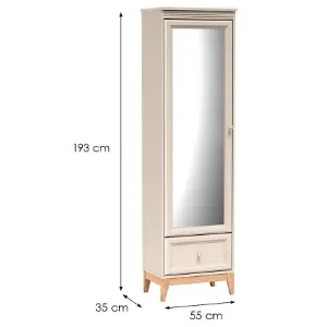 Obrazek Szafa Windsor W-18 Kashmir/Dąb Naturalny