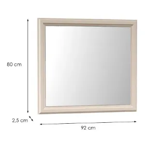Obrazek Lustro Windsor W-21  Kashmir/Dąb Naturalny