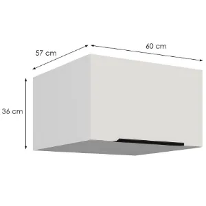 Obrazek Szafka Kuchenna Aria-Wh/Wh Anti Fingerprint 60 Nagu-36 1f