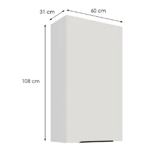 Obrazek Szafka Kuchenna Aria-Wh/Wh Anti Fingerprint 60g-108 1f
