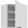 Obrazek Szafka Kuchenna Aria-Wh/Wh Anti Fingerprint 60x60 Gn-72 1f (45°)