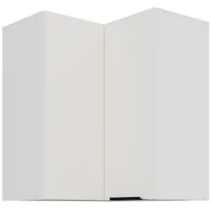 Obrazek Szafka Kuchenna Aria-Wh/Wh Anti Fingerprint 60x60 Gn-72 2f (90°)