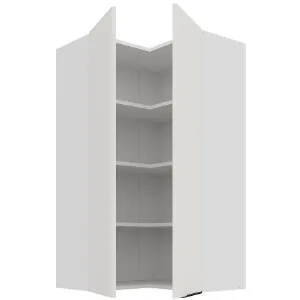Obrazek Szafka Kuchenna Aria-Wh/Wh Anti Fingerprint 60x60 Gn-108 2f (90°)