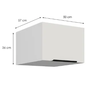 Obrazek Szafka Kuchenna Aria-Wh/Wh Anti Fingerprint 50 Nagu-36 1f