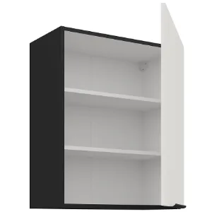 Obrazek Szafka Kuchenna Aria-Wh/Bl Anti Fingerprint 60g-72 1f