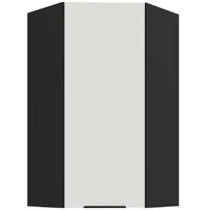 Obrazek Szafka Kuchenna Aria-Wh/Bl Anti Fingerprint 60x60 Gn-108 1f (45°)