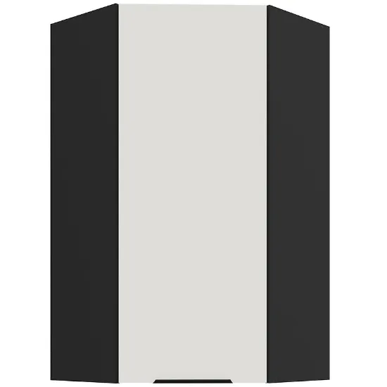 Obrazek Szafka Kuchenna Aria-Wh/Bl Anti Fingerprint 60x60 Gn-108 1f (45°)