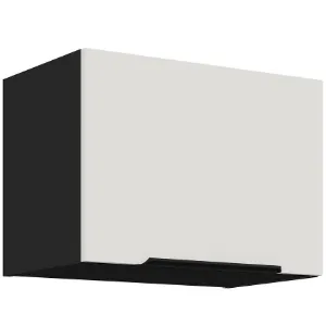 Obrazek Szafka Kuchenna Aria-Wh/Bl Anti Fingerprint 50gu-36 1f