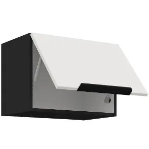 Obrazek Szafka Kuchenna Aria-Wh/Bl Anti Fingerprint 50gu-36 1f