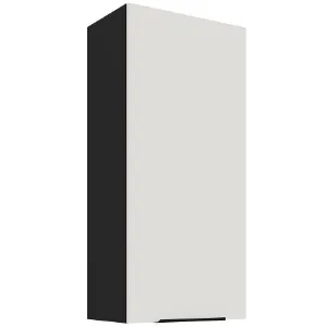 Obrazek Szafka Kuchenna Aria-Wh/Bl Anti Fingerprint 50g-108 1f