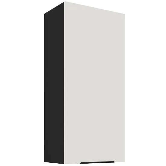 Obrazek Szafka Kuchenna Aria-Wh/Bl Anti Fingerprint 50g-108 1f