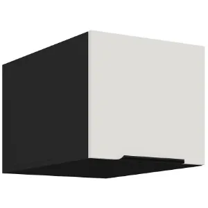 Obrazek Szafka Kuchenna Aria-Wh/Bl Anti Fingerprint 40 Nagu-36 1f