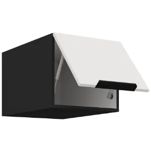 Obrazek Szafka Kuchenna Aria-Wh/Bl Anti Fingerprint 40 Nagu-36 1f