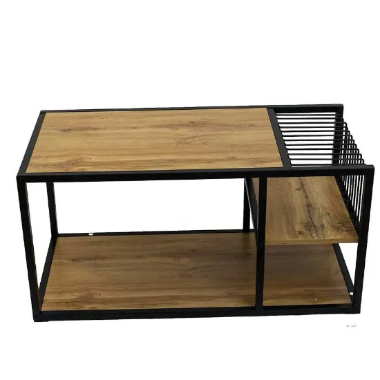 Obrazek Ława Pmc-2511 Naturalny/Czarny