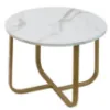 Obrazek Stolik Pmc-Ct2514 Bialy Marmur/Złoty