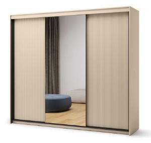 Obrazek Szafa trzydrzwiowa z lustrem Trend TS-02