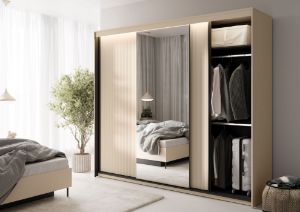 Obrazek Szafa trzydrzwiowa z lustrem Trend TS-02