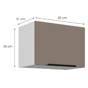 Obrazek Szafka Kuchenna Aria-Ta/Wh Anti Fingerprint 50gu-36 1f