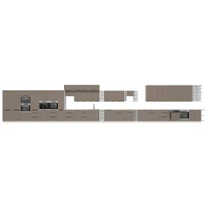 Obrazek Szafka Kuchenna Aria-Ta/Wh Anti Fingerprint 50gu-36 1f