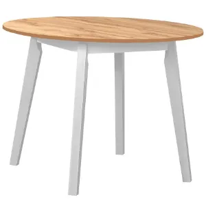 Obrazek Stół St-57 Fi 90 Wotan/Biały