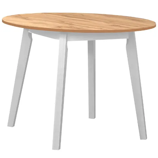 Obrazek Stół St-57 Fi 90 Wotan/Biały