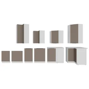 Obrazek Szafka Kuchenna Aria-Ta/Wh Anti Fingerprint 30g-72 1f