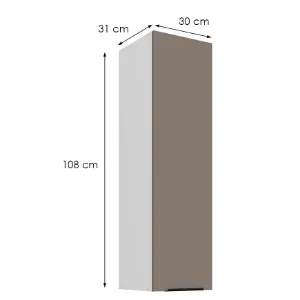 Obrazek Szafka Kuchenna Aria-Ta/Wh Anti Fingerprint 30g-108 1f