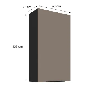 Obrazek Szafka Kuchenna Aria-Ta/Bl Anti Fingerprint 60g-108 1f