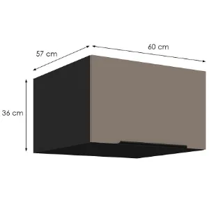 Obrazek Szafka Kuchenna Aria-Ta/Bl Anti Fingerprint 60 Nagu-36 1f