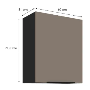Obrazek Szafka Kuchenna Aria-Ta/Bl Anti Fingerprint 60g-72 1f